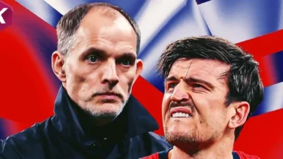 Harry Maguire không có mặt trong danh sách tuyển Anh dự World Cup 2026