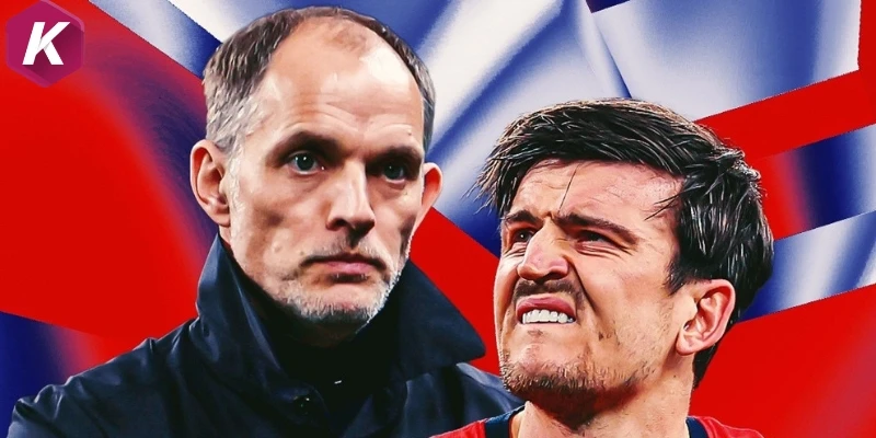 Harry Maguire không có mặt trong danh sách tuyển Anh dự World Cup 2026