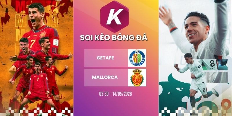 Nhận định trận đấu giữa Getafe và Mallorca tại La Liga, 14/05/2026