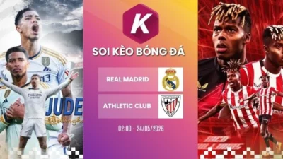 Dự đoán tỷ lệ Real Madrid vs Athletic Club – La Liga, 24/05/2026
