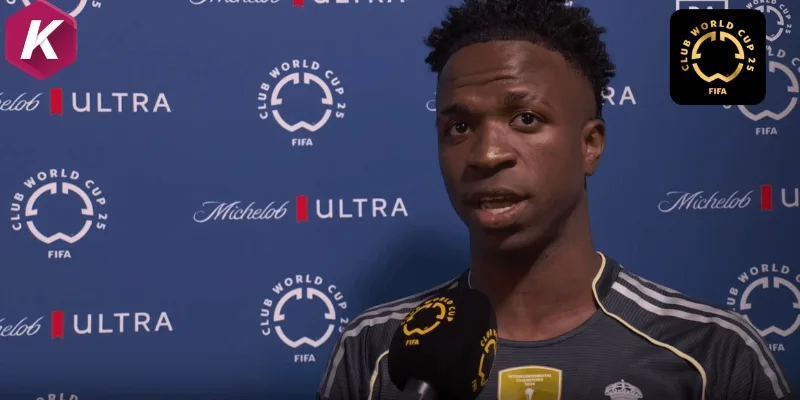 Vinicius lo ngại khi đối mặt Messi tại World Cup 2026