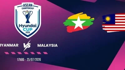 Tỷ lệ kèo Myanmar vs Malaysia – AFF Cup 17h00 ngày 25/07/2026