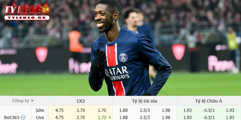 Chi tiết kèo Lens vs PSG