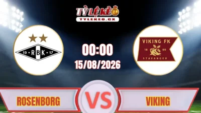 Dự đoán trận Rosenborg vs Viking (00h00 ngày 15/08) tại VĐQG Na Uy